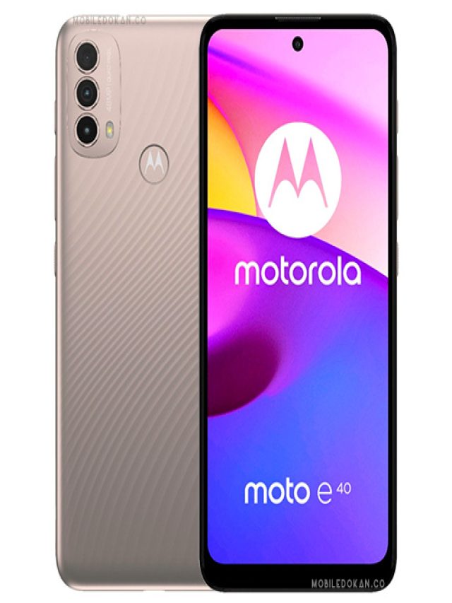 Motorola Moto E40 Web Story