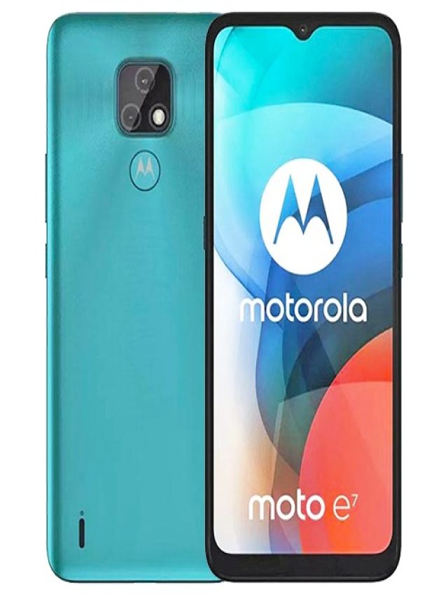 Motorola Moto E7 Web Story
