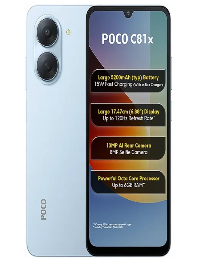 Xiaomi Poco C81x Web Story